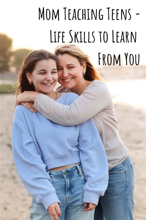 moms teach|31 Mom Teaching Teens Life Skills to Learn